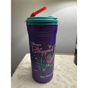 Vintage Walt Disney World Blizzard Beach Souvenir Cup Mug Water Park RARE PURPLE